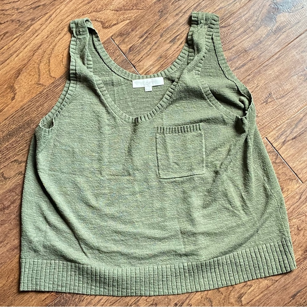 LOFT Sweater Tank Top